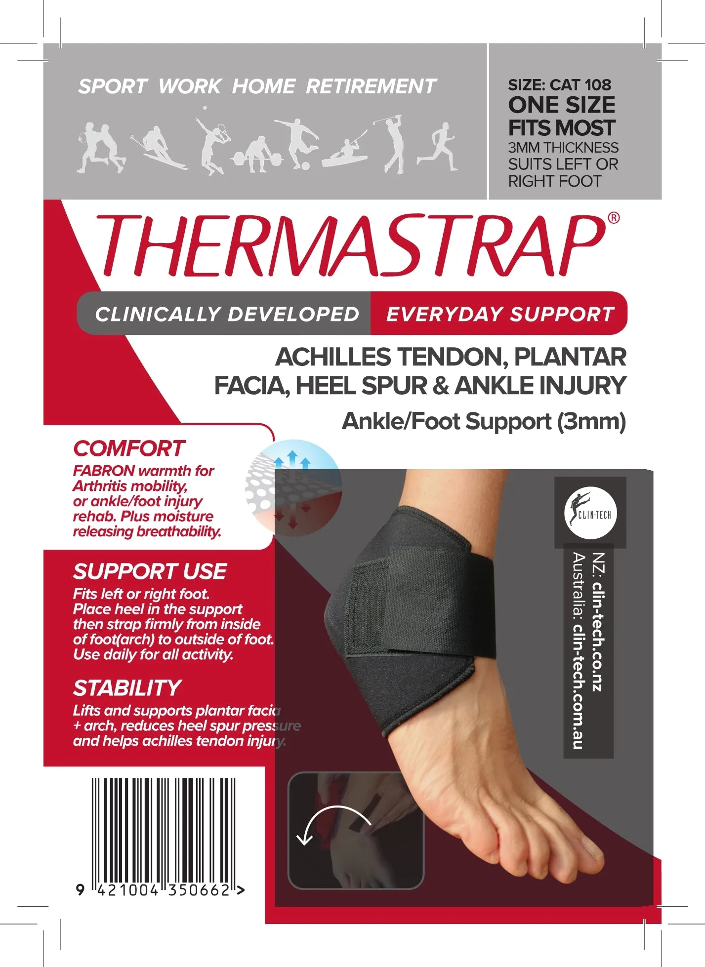 Thermastrap Ankle Or Foot Support