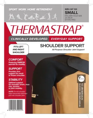 Thermastrap Shoulder Support Black