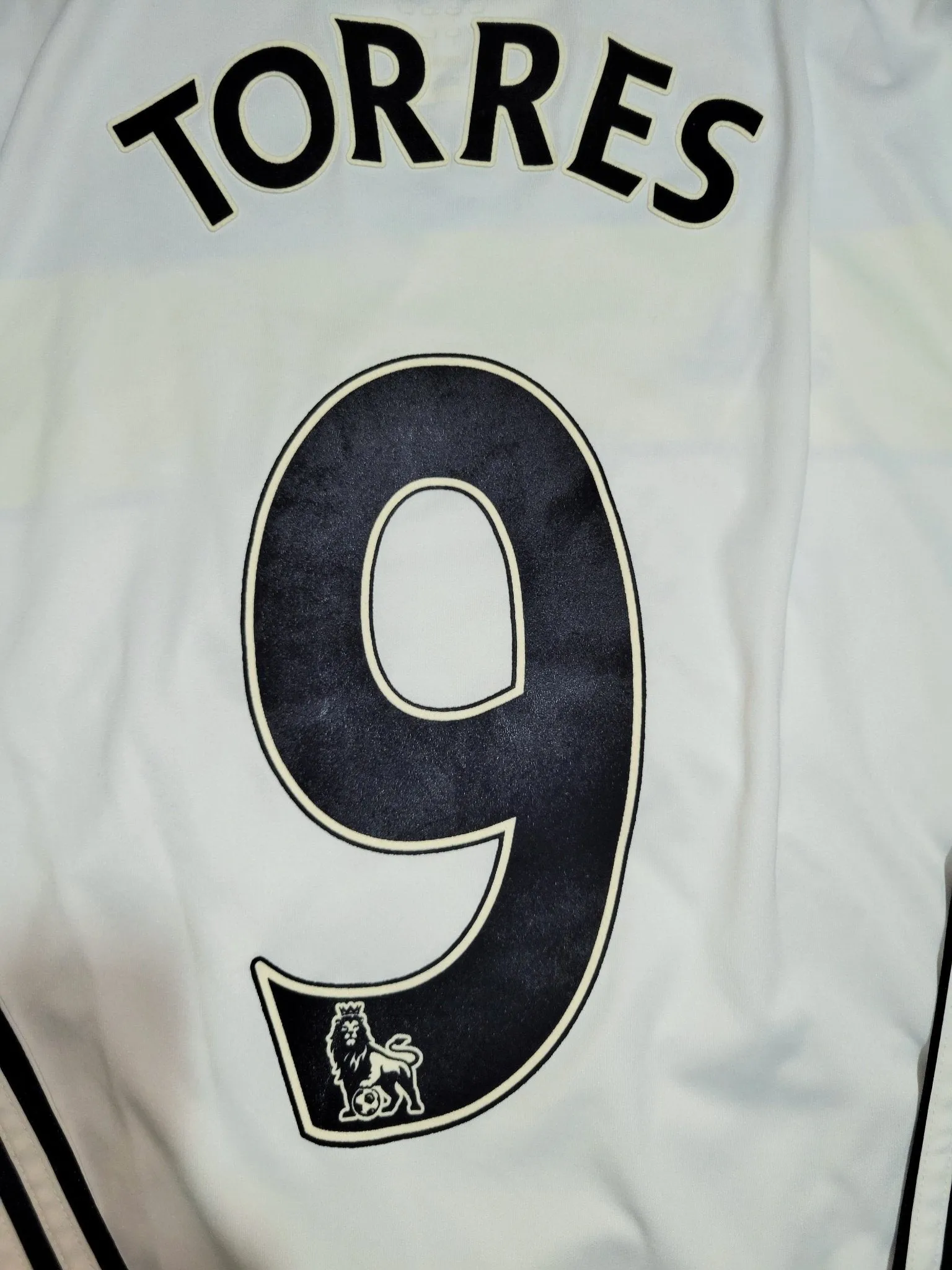 Torres Chelsea DEBUT 2011 2012 Third Soccer Jersey Shirt L SKU# O58740