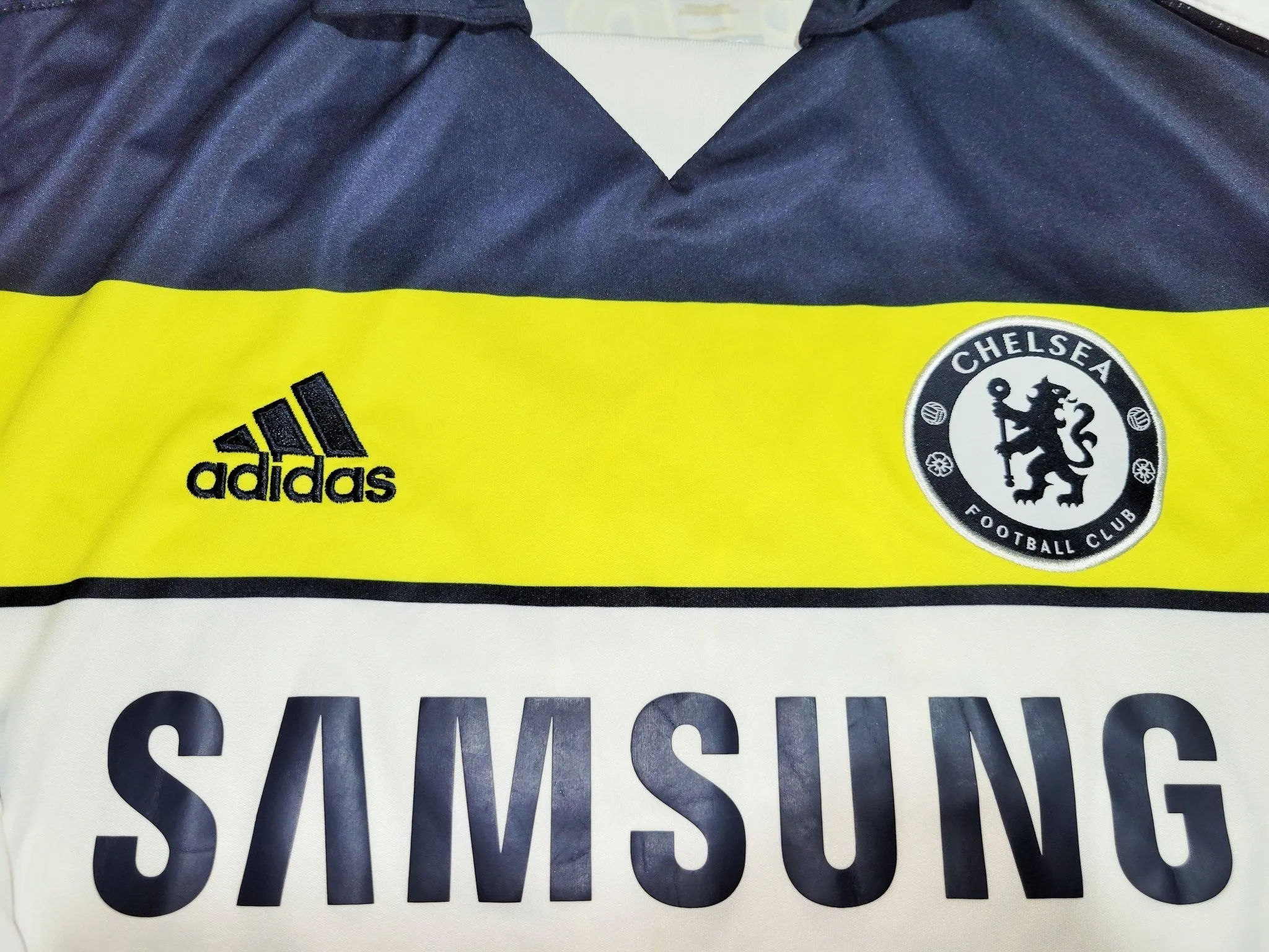 Torres Chelsea DEBUT 2011 2012 Third Soccer Jersey Shirt L SKU# O58740