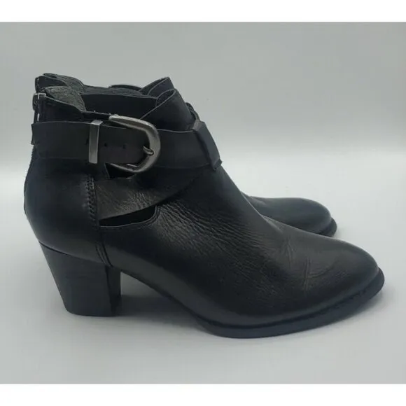 Vionic Women's Size 8 Upright Rory Ankle Boot Black Style 322