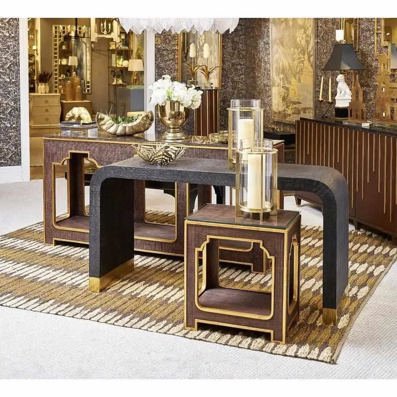 Waterfall 60" Console Table in Black