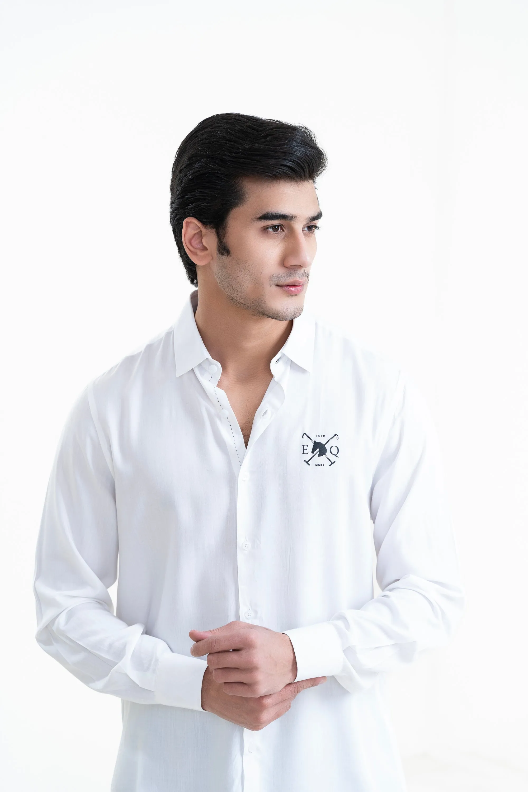 White Casual Shirt