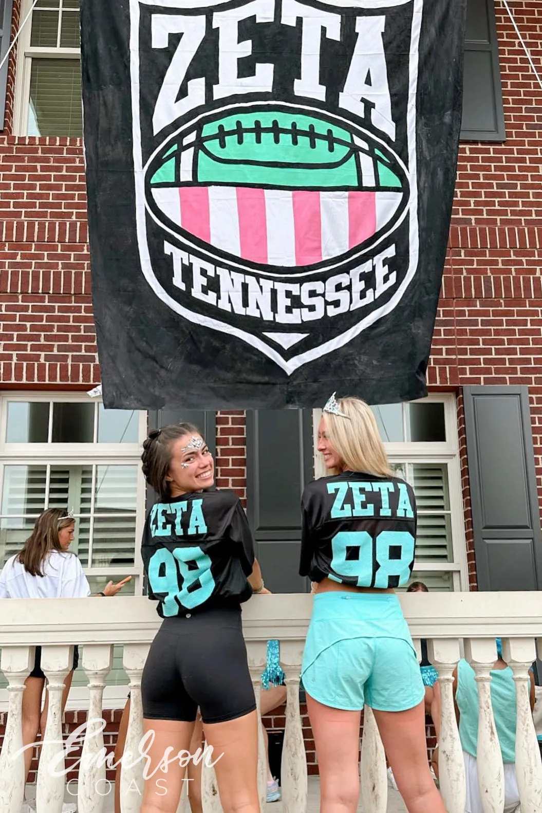 Zeta Tau Alpha Bid Day Football Jersey